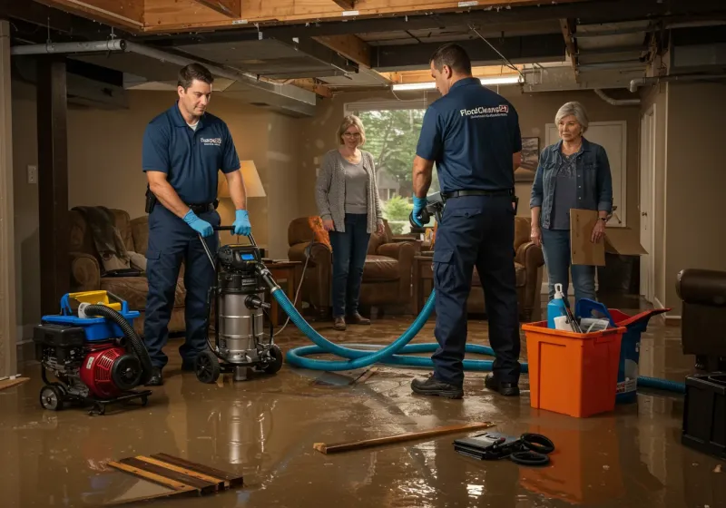 Basement Water Extraction and Removal Techniques process in North Liberty, IN